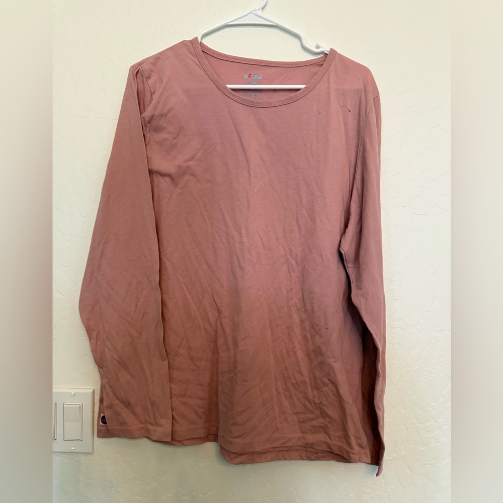 Women’s Pink Long Sleeve Shirt size XXL